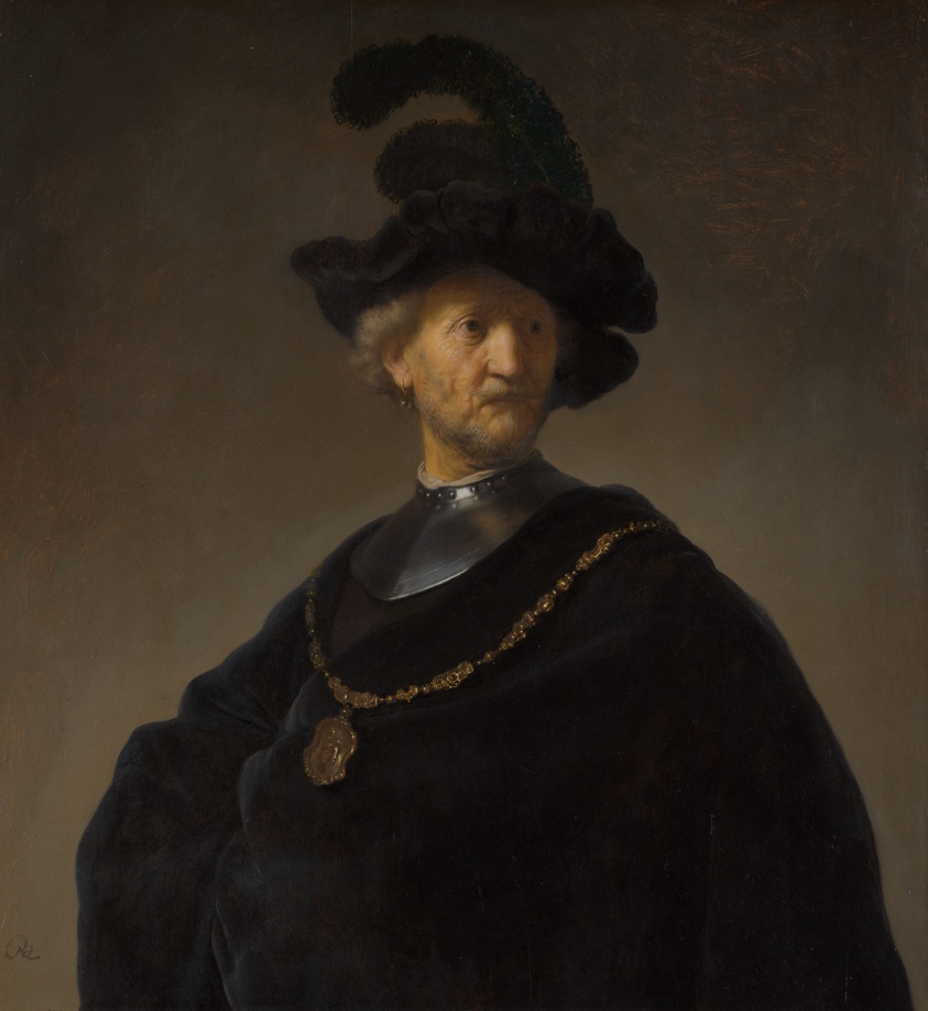 Rembrandt van Rijn, Old Man with a Gold Chain, 1631